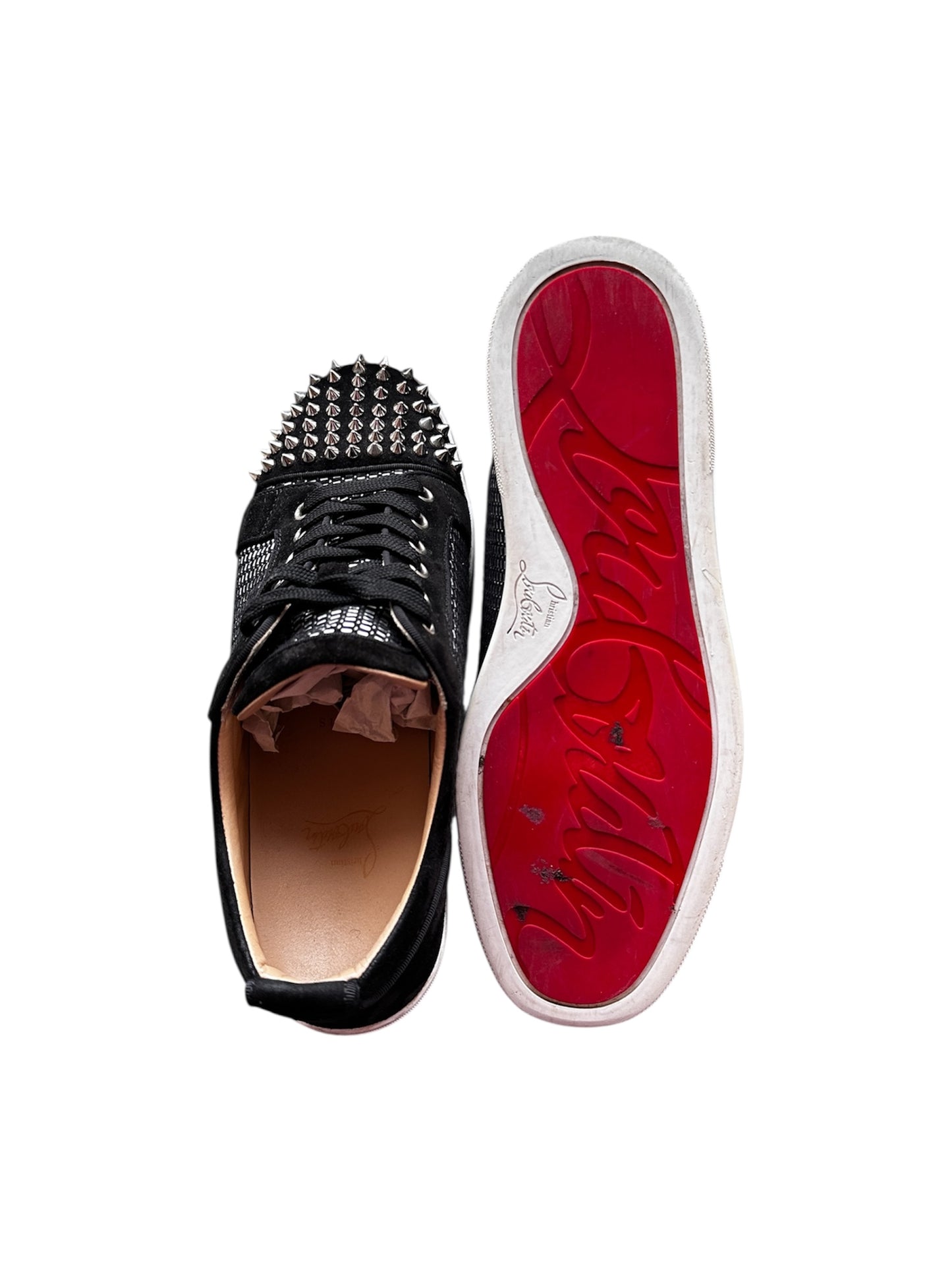 Christian Louboutin Junior Spikes Sneaker