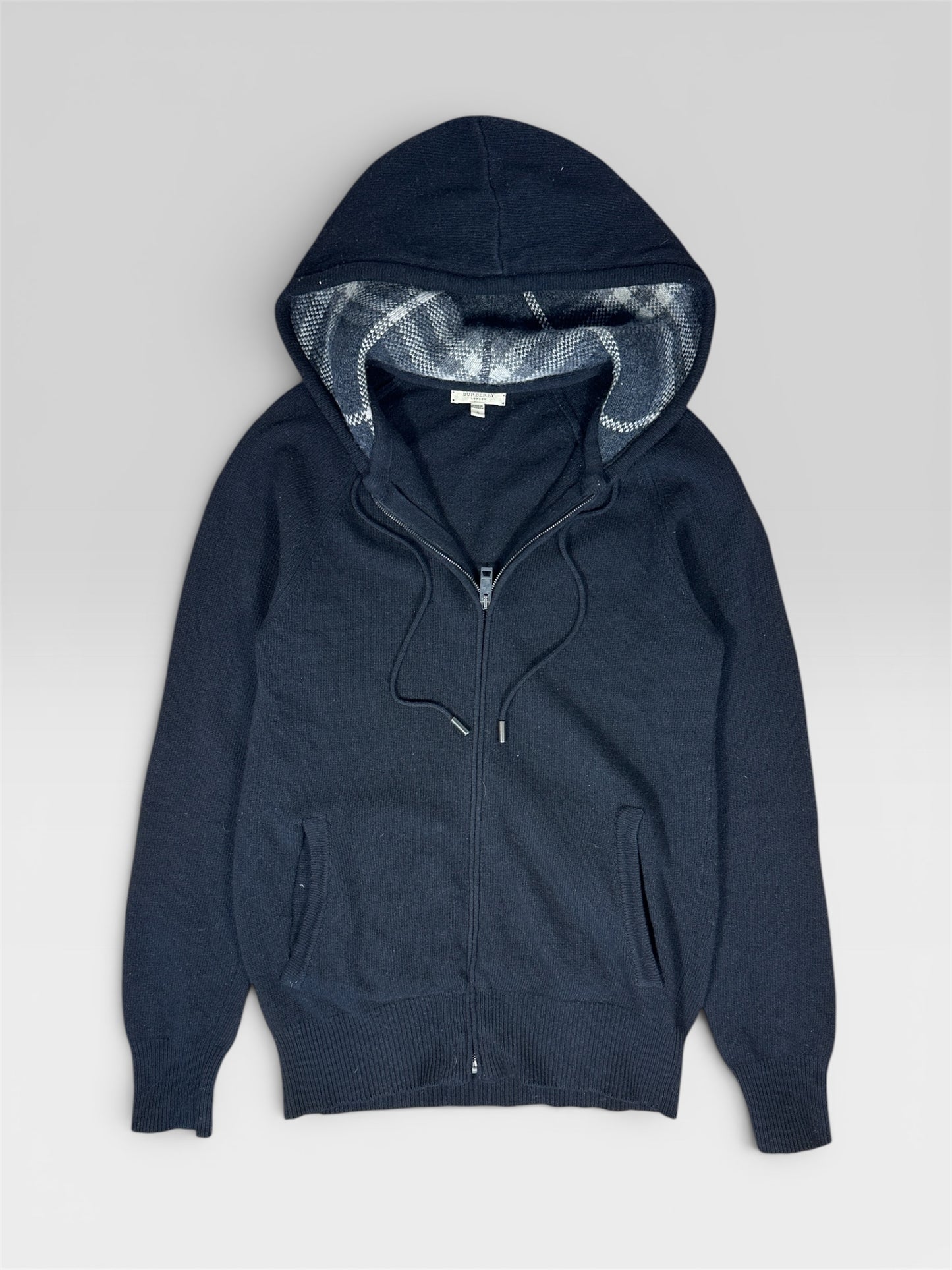 Burberry Wool Zip Hoodie